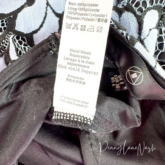 Missguided Floral Lace Back Bodycon Dress - Picture 13 of 13